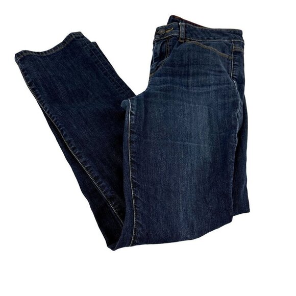 Talbots Denim - Talbots Heritage Jeans Size 6/28 Strait Leg  Dark Wash